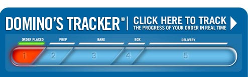 Pizza Tracker | Click here to track the progress of your order in real time!
