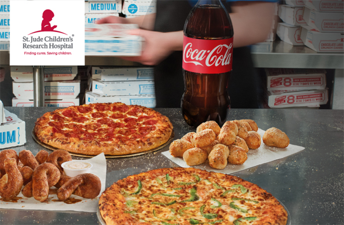 Pizza Delivery Carryout Pasta En More Domino S 19 99 St Jude Bundle