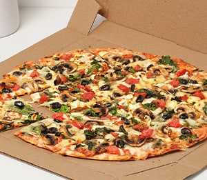 Domino's pizza menu hot sale