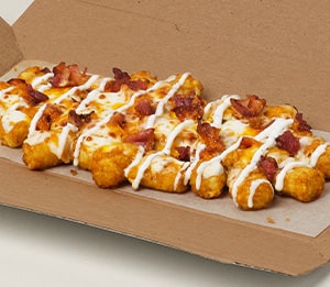 Cheddar Bacon Loaded Tots
