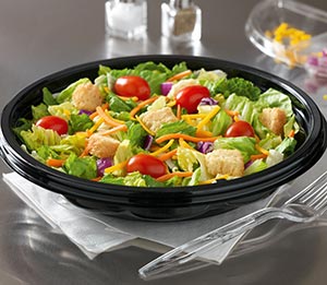 Garden Salad with Bacon