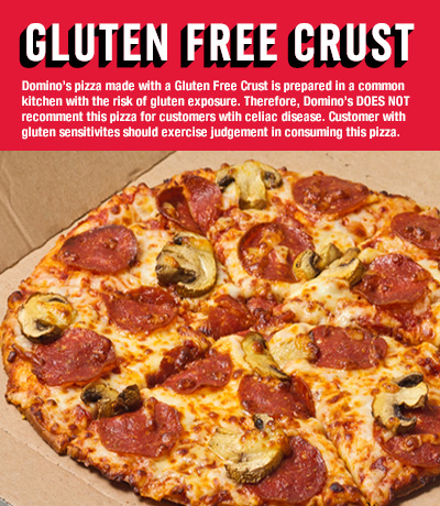 Domino S Gluten Free Crust Information Gluten Free Pizza At Domino S Bij domino's worden alle pizza's vers bereid op het moment dat jij jouw maaltijd besteld!