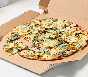 Calories in Dominos Large Spinach & Feta Pizza