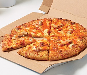 Calories in Dominos Extra Large Buffalo Chicken Pizza
