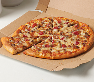 Calories in Dominos Small Cheeseburger Pizza
