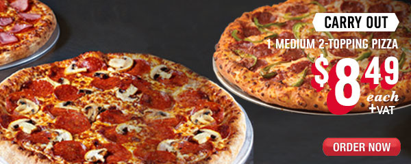 Get National Local Dominos Pizza Coupons For Carryout Or Delivery
