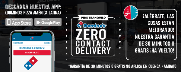 Domino S Pizza Ecuador Ordena Online Dominos Ec