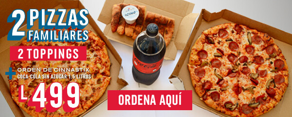 Domino's Pizza Honduras, Ordena Online 