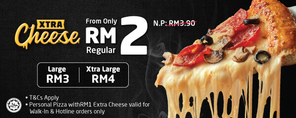 Best Pizza Delivery In Malaysia Order Online Now Domino S Pizza