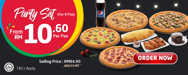 Best Pizza Delivery In Malaysia Order Online Now Domino S Pizza