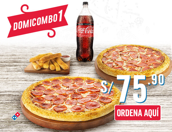 Domino's Pizza Peru, Pide En Linea 